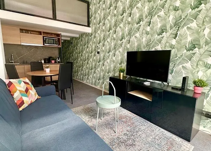 Inbp04 Mini Loft I Free Parking I Self Check-in Apartamento *